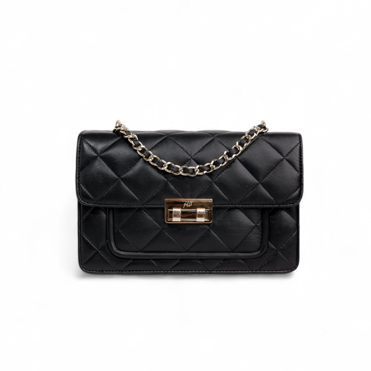 Flora Quilted Crossbody Leather Bag