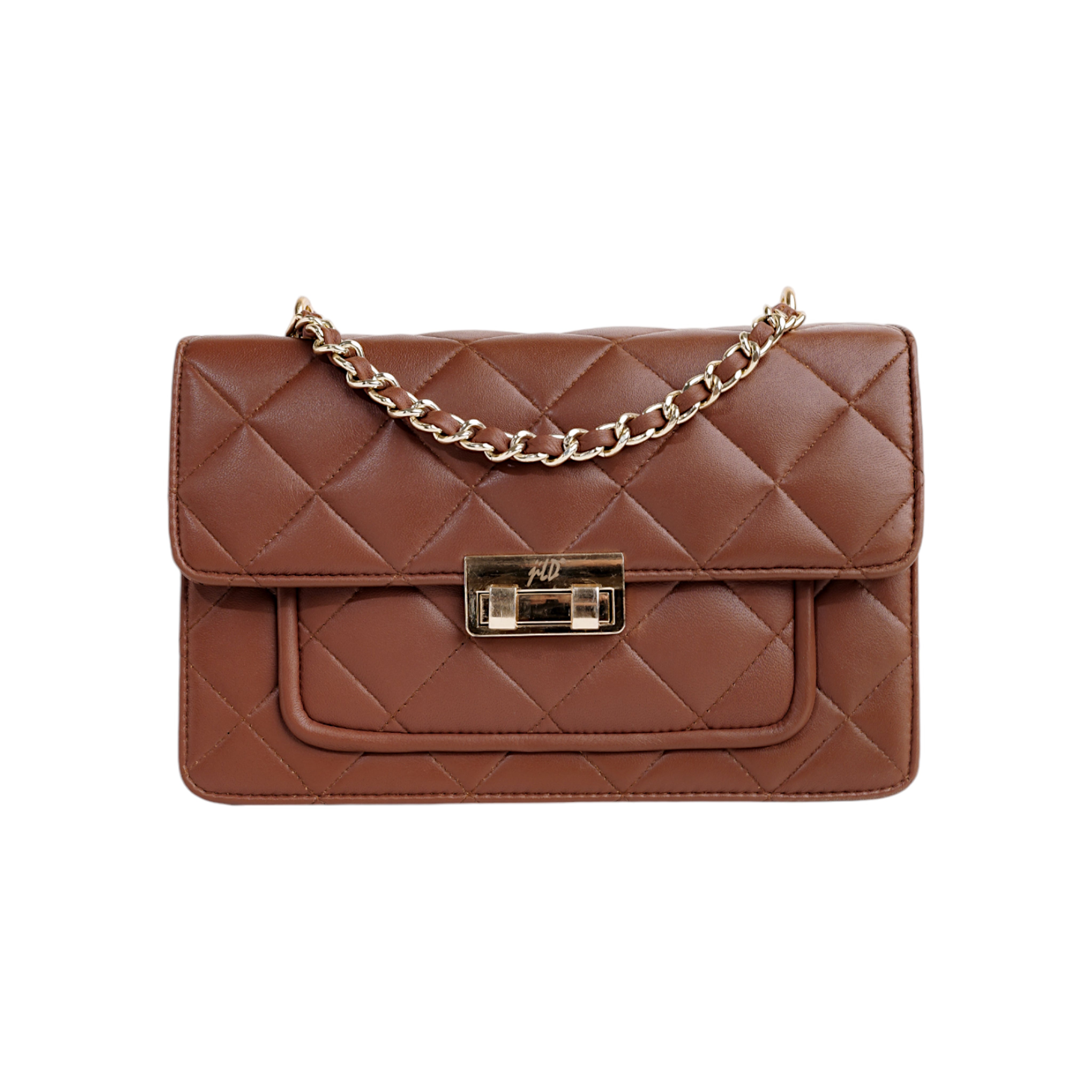 Flora Quilted Crossbody Leather Bag