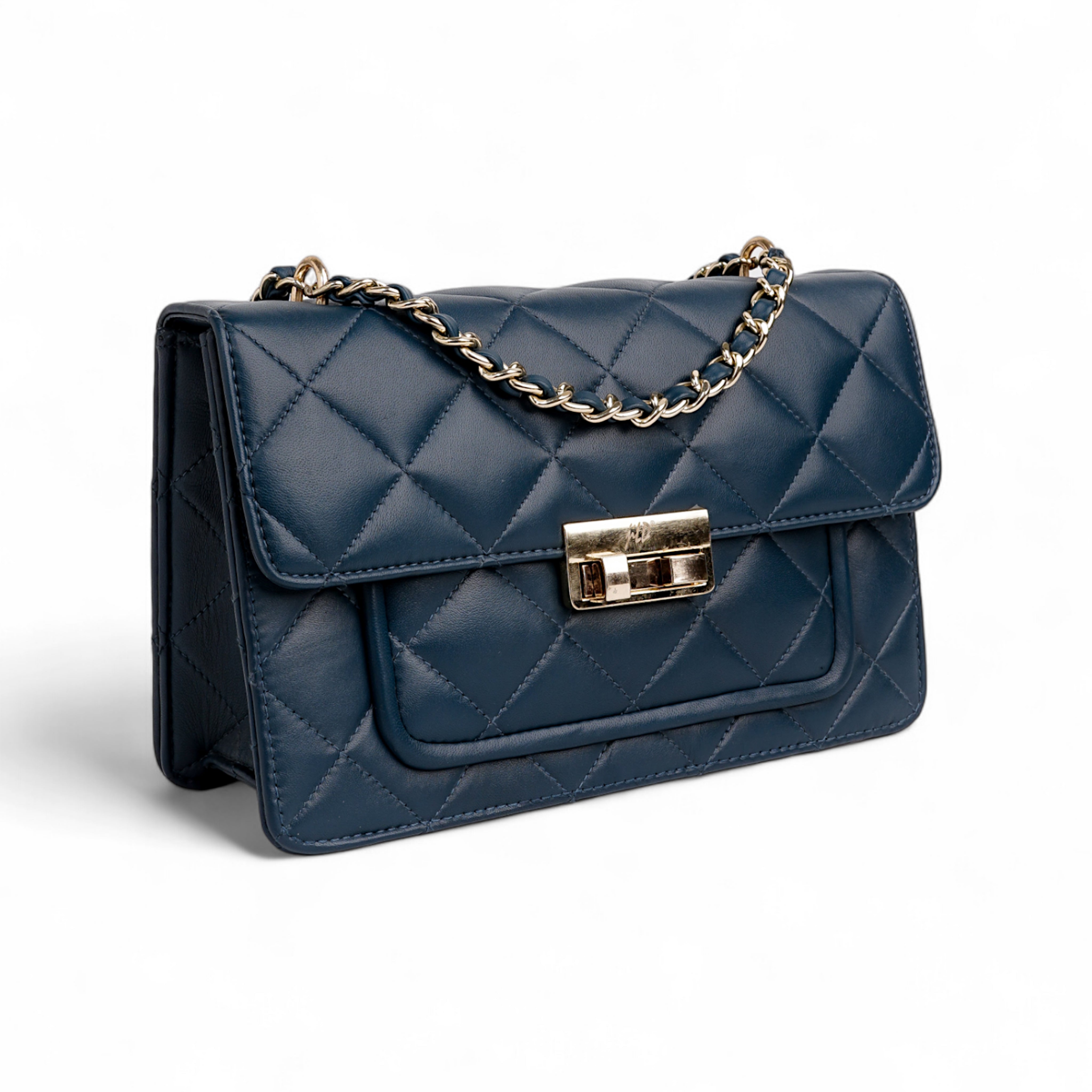 Flora Quilted Crossbody Leather Bag