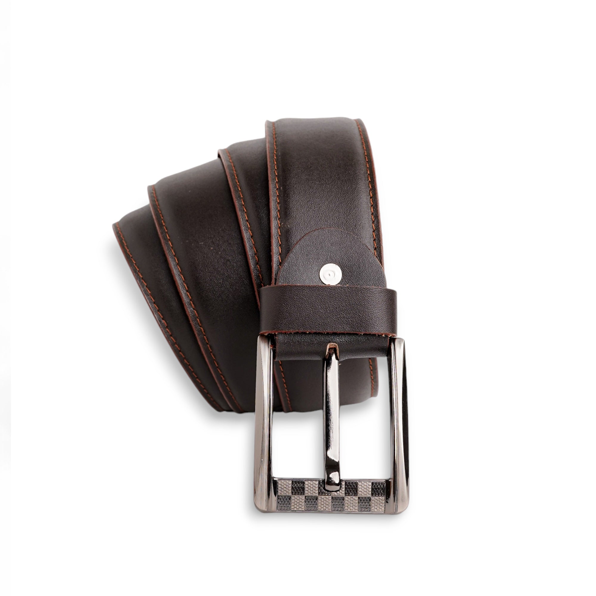 Classic Mens Natural Cow Leather Belt