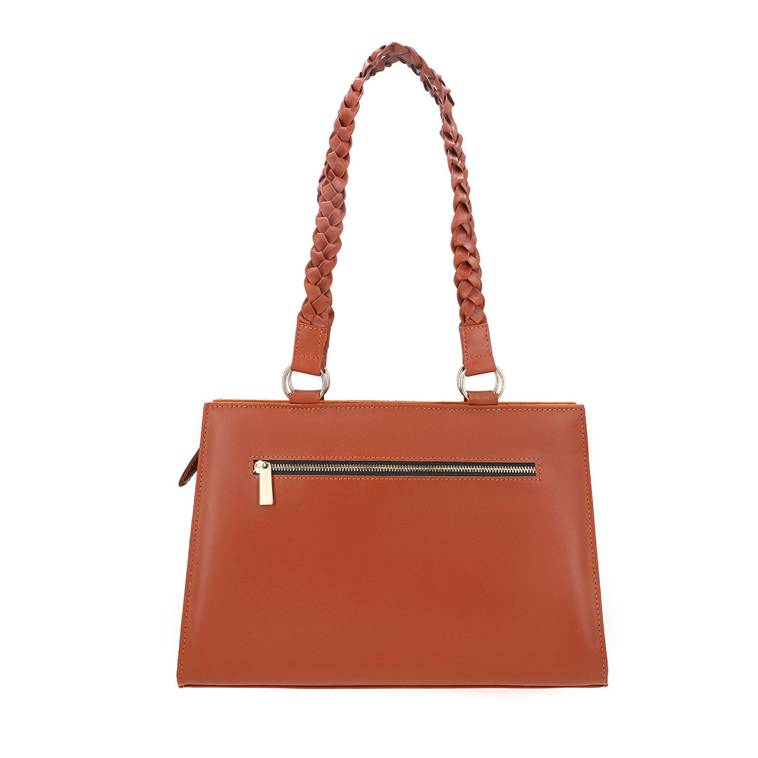 Velvique Leather Tote Bag