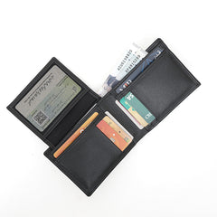 Bi-fold Men's Wallet With detachable I.D/card Holder.