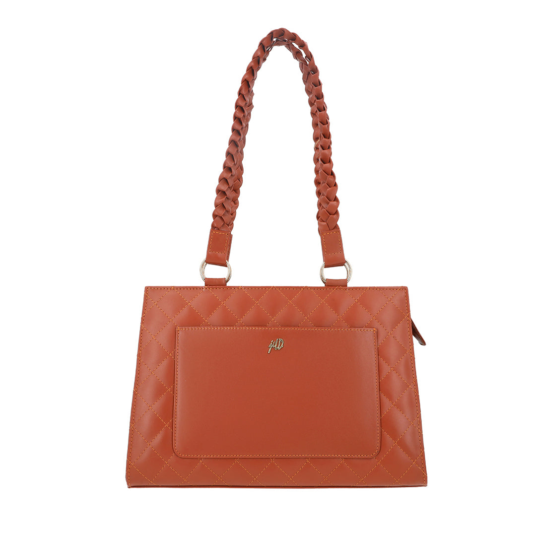 Velvique Leather Tote Bag