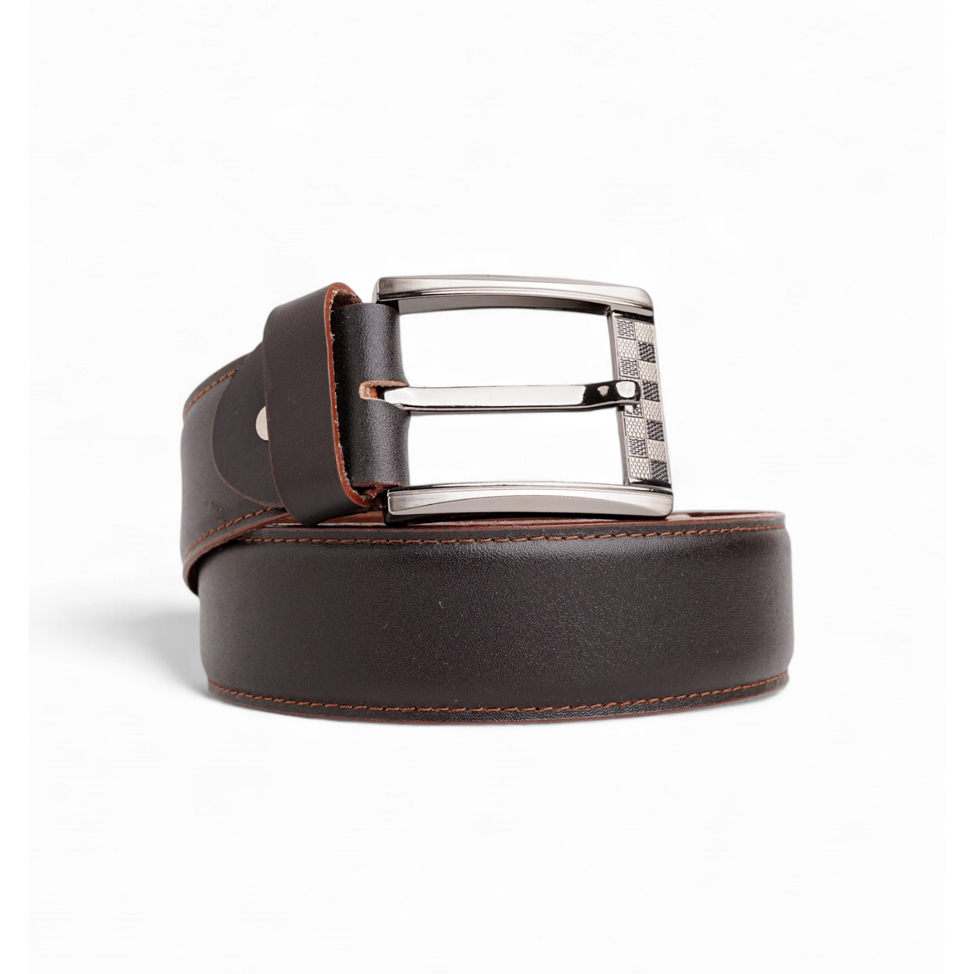 Classic Mens Natural Cow Leather Belt