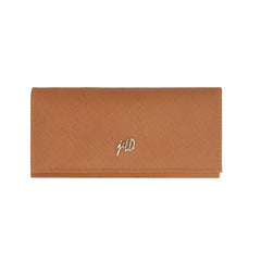 Velora-Womens Saffiano Leather Long Wallet