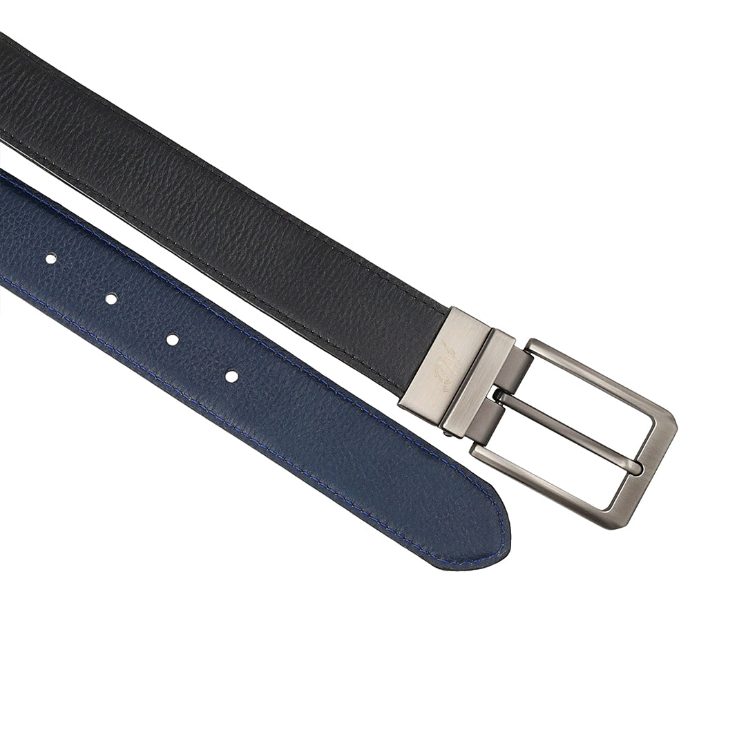 Bellford Natural Milled  Double Side Reversible Genuine Leather Belt