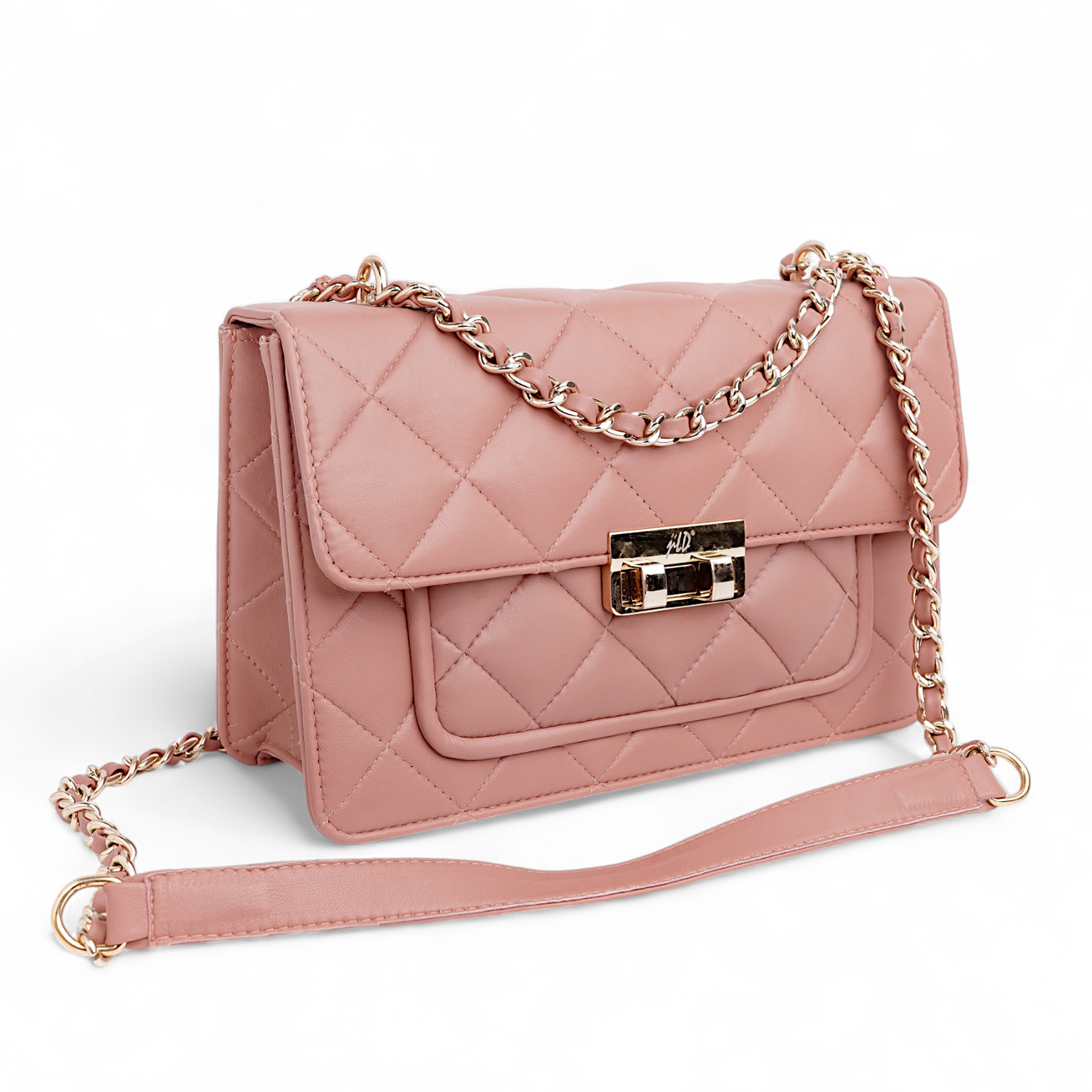 Flora Quilted Crossbody Leather Bag