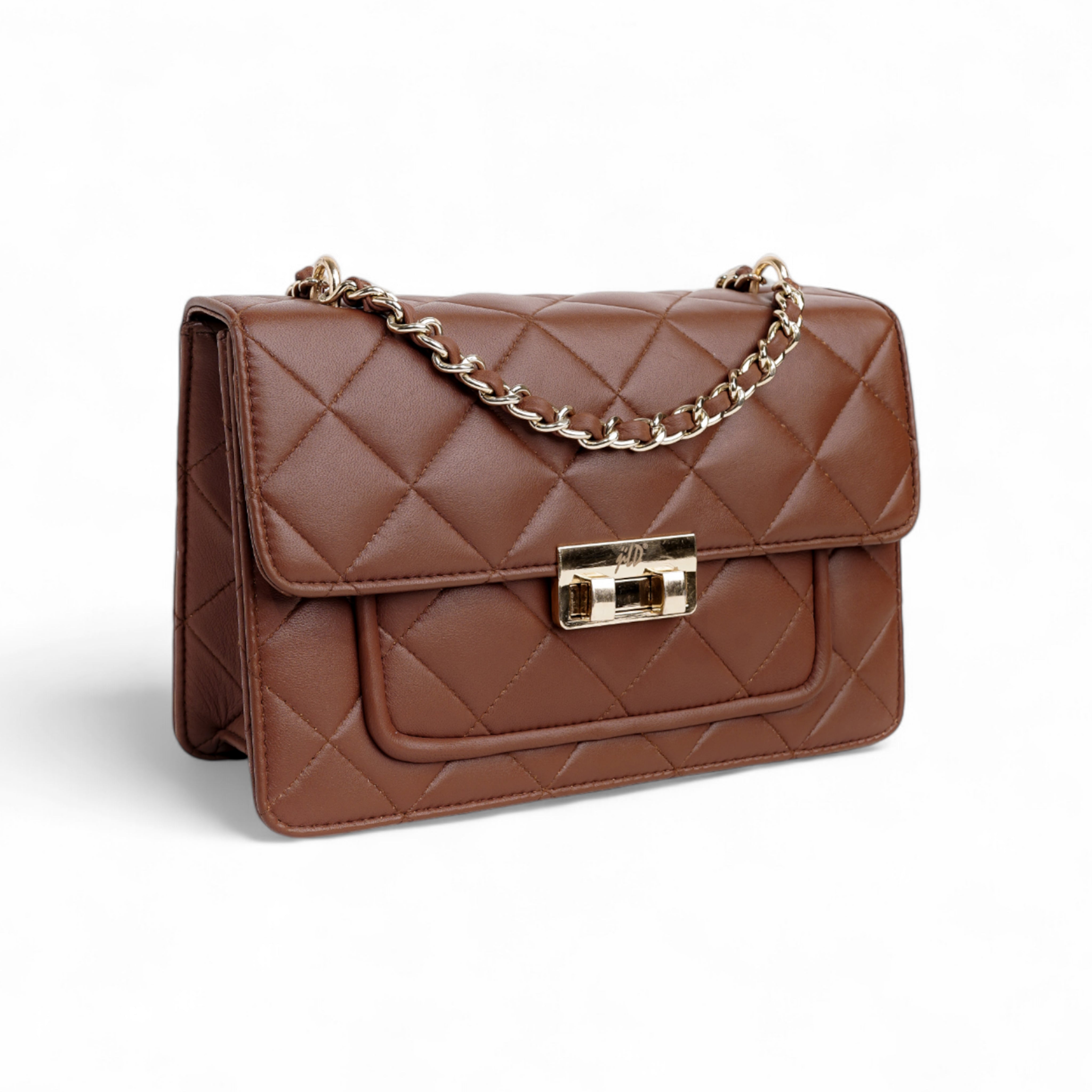 Flora Quilted Crossbody Leather Bag