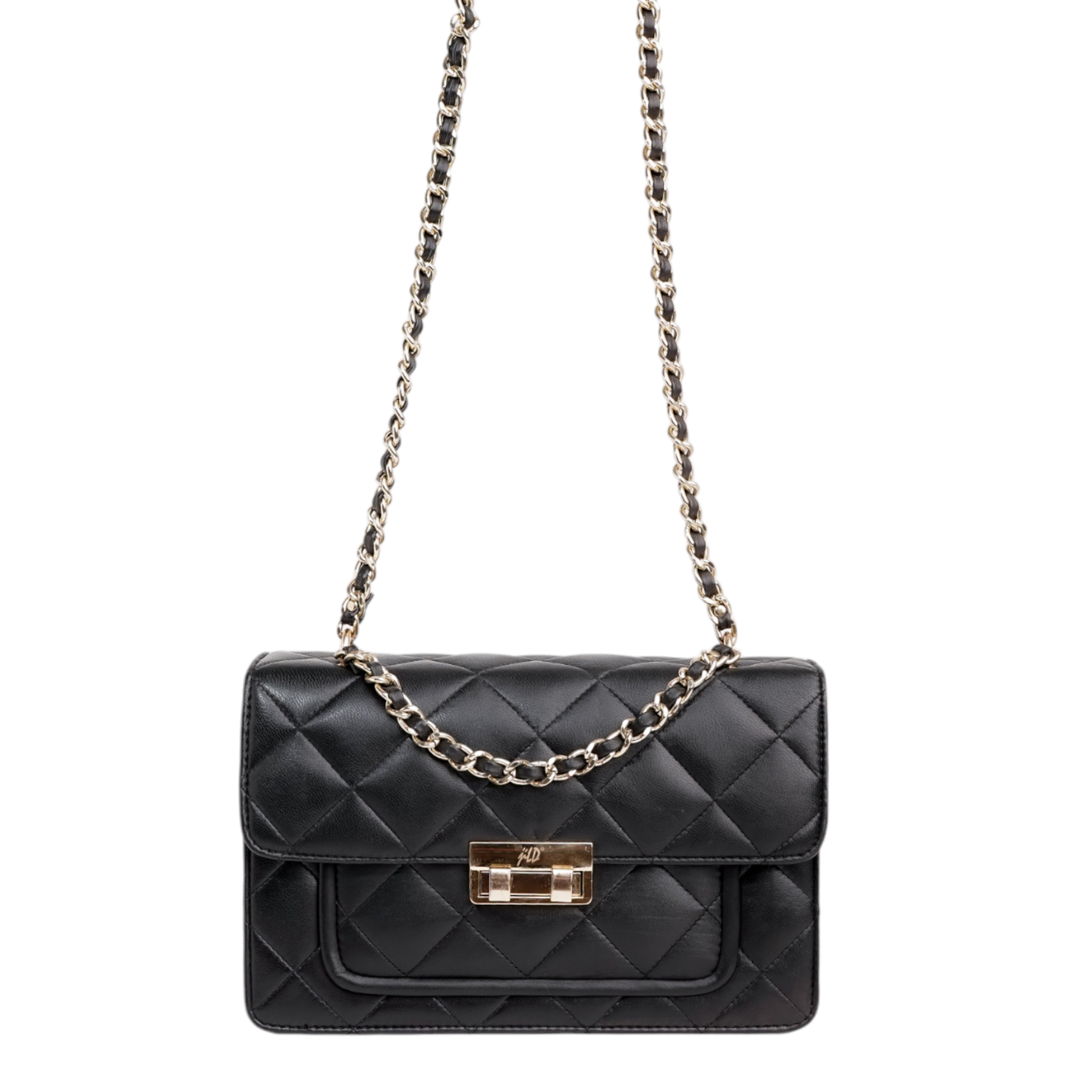 Flora Quilted Crossbody Leather Bag