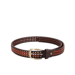 Stylish Braided Men's Leather Belt-Retro