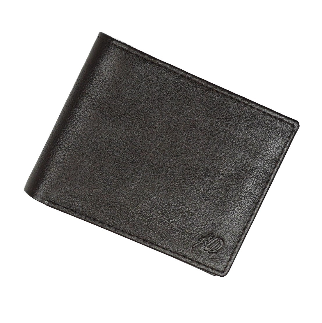 Ultra Slim Bi-fold Natural Butter Soft Cow Leather Mens Wallet