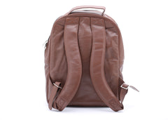 Trio Leather Backpack (TAN)